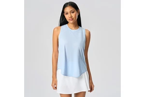 Yoga Fitness Tops Women's High Quality Breathable Loose Fit Quick Dry Gym Workout Tanks Tops