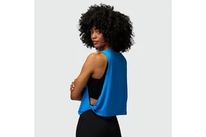 Loose Sleeveless Yoga Vest Women Quick Dry Mesh Running Gym Cover up Top