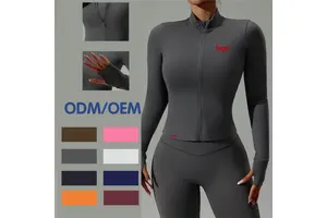 Seamless Long Sleeve Workout Top Cloud Feel Moisture Wicking for Gym Yoga Women Wholesale