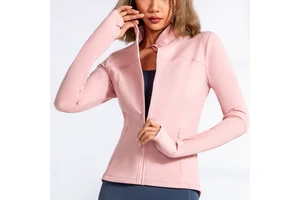 Orchard Nine Sweden: Zip-Front Jacket Built on Cotton/Spandex 1x1 Rib Knit