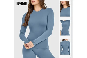 Yoga Long Sleeved Top Quick Drying Sports Long Sleeved High-intensity Running Long Sleeved Fitness Suit for Women