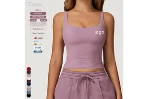 Tight Yoga Vest Quick-drying Fitness Clothes Outerwear Running Sports Yoga Bra
