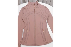 Womens Premium Sportswear Jacket Breathable Stretch Eco-Friendly Quick Dry Front 100% Nylon Fitness Clothing Gym Running
