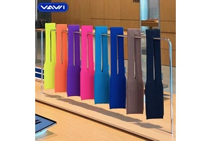 VAWI H06 Knit Phone Pocket Crossbody Bag with 40cm / 80cm Strap Stretchy for iPhone Pocket Pouch Cell Phone Crossbody Case