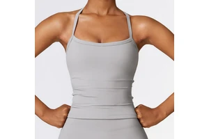 New Fitness Inner Wear Comfortable Sleeveless Tanks Solid Breathable Soft Vest Women's New Sports Yoga for Women