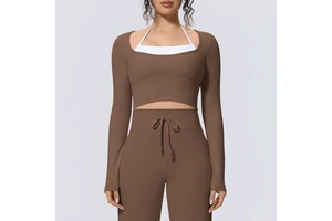 Orchard Nine United Kingdom: Zip-Front Jacket Built on Cotton/Spandex Scuba Double Knit