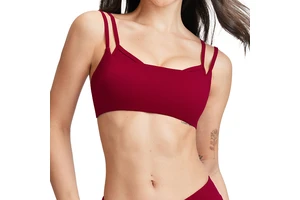 G TOP Breathable Double-strap Yoga tank Top with Built-in Cup for Sports Bras and Fitness Wear