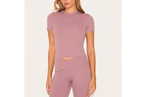 Short-sleeved gym top activewear Yoga Shirt Quick-Dry Yoga Clothing Sport Gym Crop Top