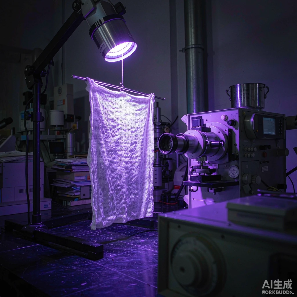 Laboratory UV protection testing for sportswear fabric