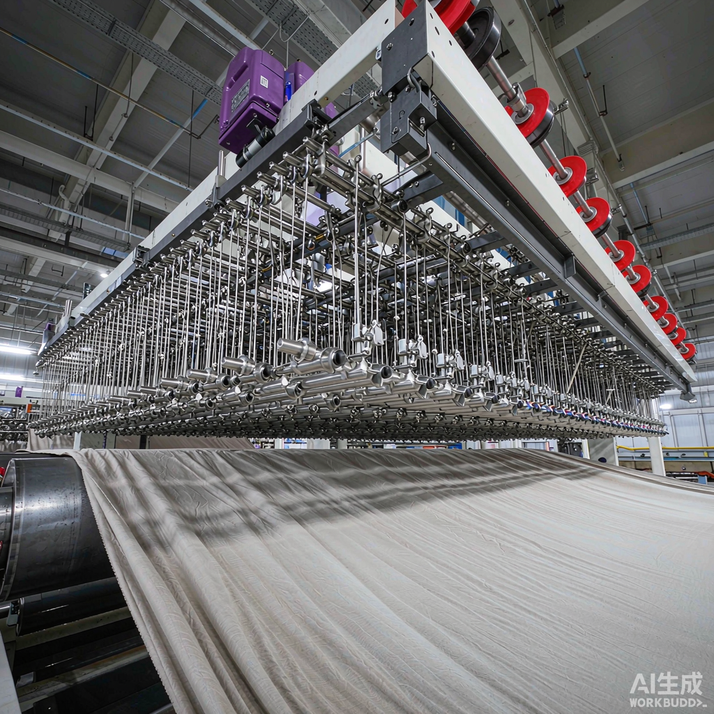 Jacquard Knit construction shown at close range